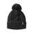 JW Pompom Beanie Svart Onesize Jack Wolfskin mössa med fleecefoder 