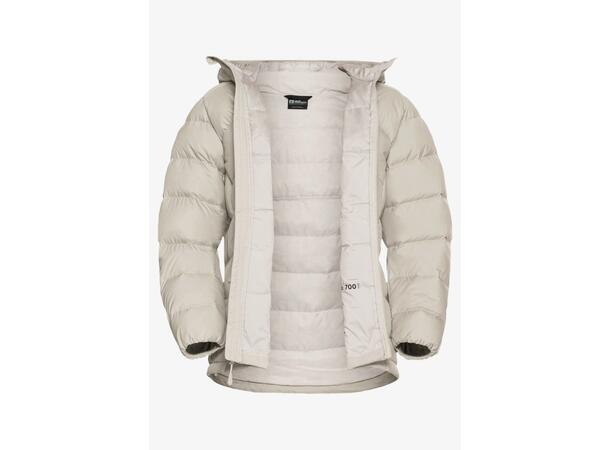 JW Ather Down Hoody W Beige M Jack Wolfskin dunjacka dam 