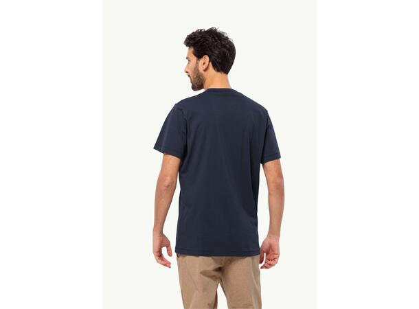 JW Brand Essential Tee M Mörkblå M Jack Wolfskin t-shirt herr 