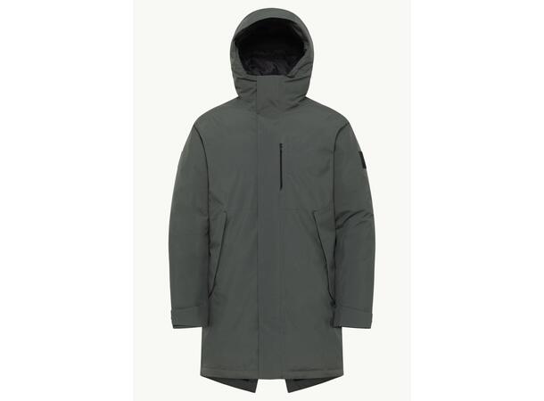 JW Brandenburger Coat M Grön S Jack Wolfskin fodrad jacka herr 