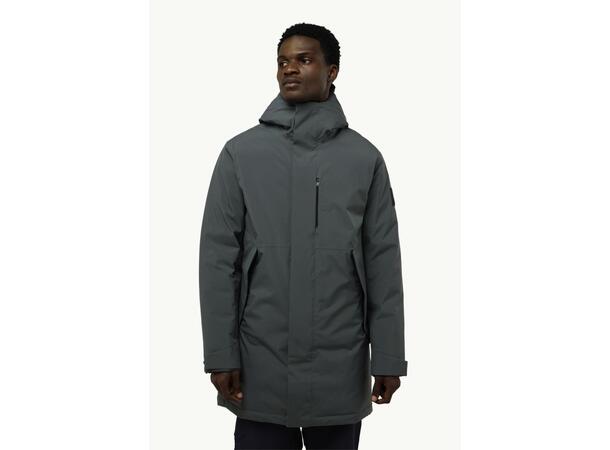 JW Brandenburger Coat M Grön S Jack Wolfskin fodrad jacka herr 