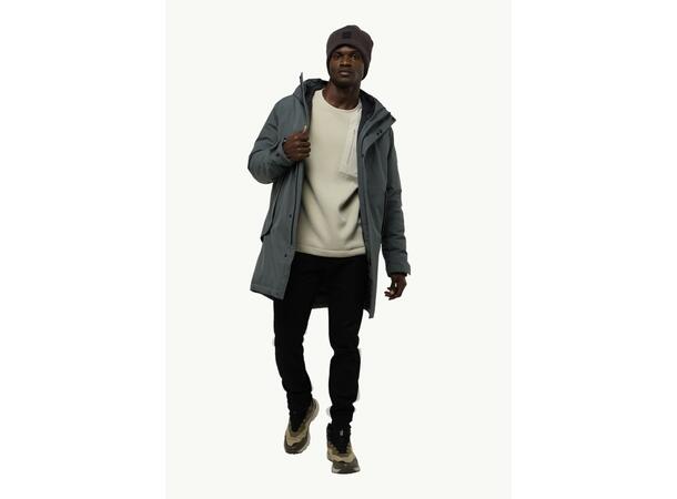JW Brandenburger Coat M Grön S Jack Wolfskin fodrad jacka herr 