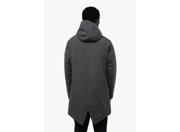 JW Brandenburger Coat M Grön S Jack Wolfskin fodrad jacka herr 