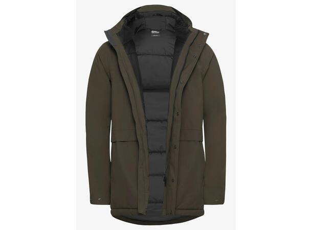 JW Cold Camp Coat M Grön M Jack Wolfskin vinterjacka herr 