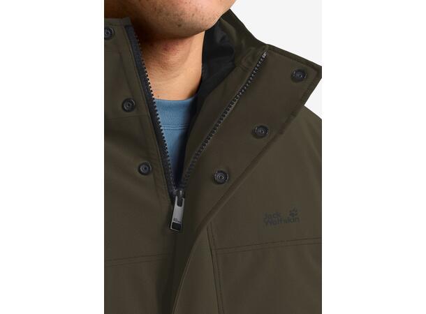 JW Cold Camp Coat M Grön M Jack Wolfskin vinterjacka herr 