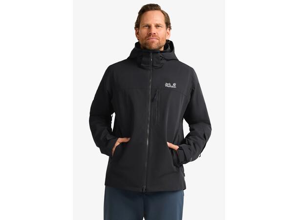 JW Flowline 3in1 Jkt M Svart M Jack Wolfskin skidjacka herr 