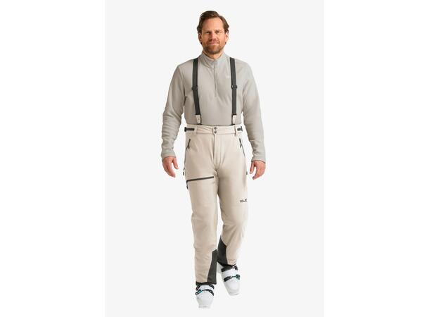 JW Flowline Pro 2L Ins Pant M Beige M Jack Wolfskin skidbyxor herr 