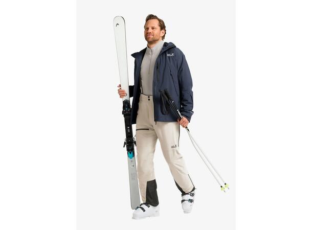 JW Flowline Pro 2L Ins Pant M Beige M Jack Wolfskin skidbyxor herr 