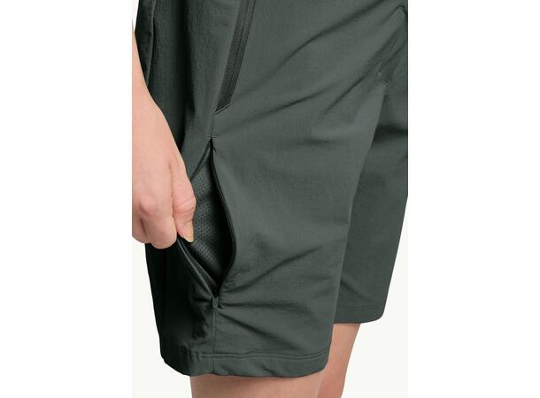 JW Hikeout Shorts W Grön 40 Jack Wolfskin hiking-shorts dam 