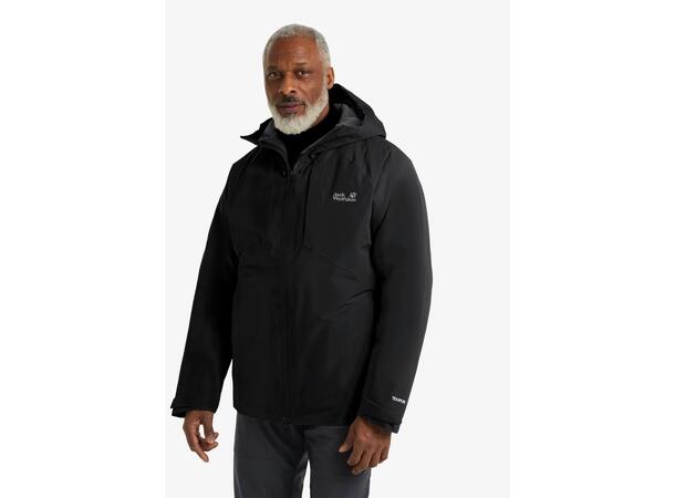 JW Icecape 2L Down Ins Jkt Svart L Jack Wolfskin dunjacka herr 