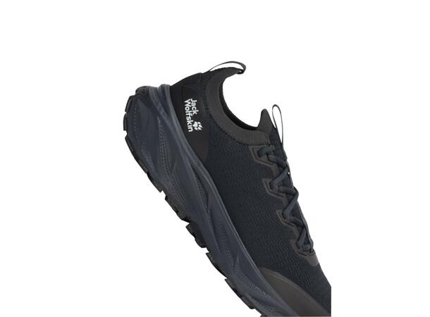 JW PS Trail Knit Low M Mörkgrå 44,5 Jack Wolfskin hikingsko herr 