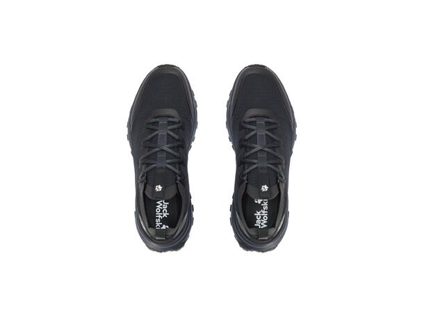 JW PS Trail Knit Low M Mörkgrå 44,5 Jack Wolfskin hikingsko herr 