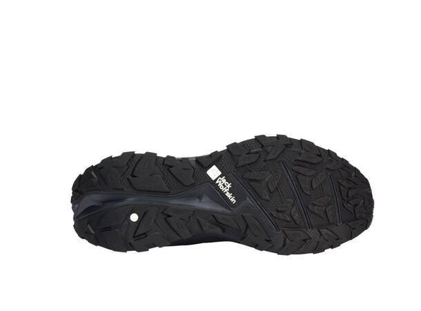 JW PS Trail Knit Low M Mörkgrå 44,5 Jack Wolfskin hikingsko herr 