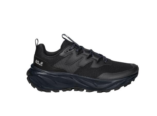 JW PS Trail Low W Svart 40 Jack Wolfskin hikingsko dam 