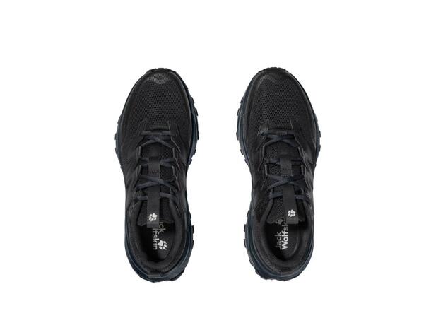 JW PS Trail Low W Svart 40 Jack Wolfskin hikingsko dam 