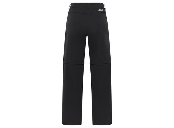 JW Pico Trail Zip Off Pants W Svart 38R Jack Wolfskin vandringsbyxor dam 