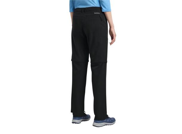 JW Pico Trail Zip Off Pants W Svart 38R Jack Wolfskin vandringsbyxor dam 