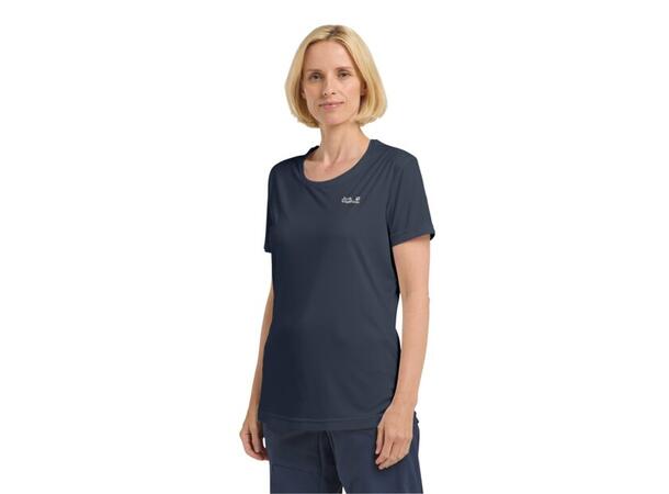 JW Tech T W Marin M Jack Wolfskin T-Shirt dam 