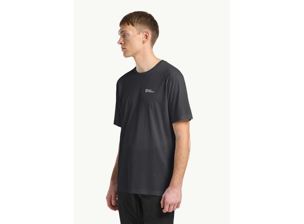 JW Vonnan S/S Tee M Mörkgrå M Jack Wolfskin t-shirt herr 