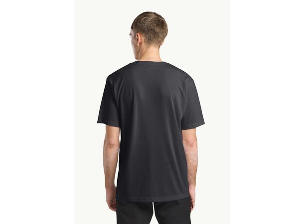 JW Vonnan S/S Tee M Mörkgrå M Jack Wolfskin t-shirt herr 