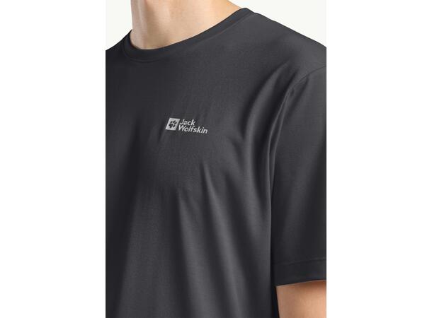 JW Vonnan S/S Tee M Mörkgrå M Jack Wolfskin t-shirt herr 