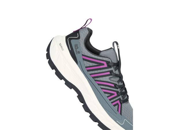 JW Wild Hike Low W Grå 37 Jack Wolfskin hikingsko dam 