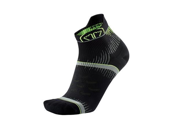 SIDAS RUN ULTRA Svart/Gul 39-40 Löparstrumpor 