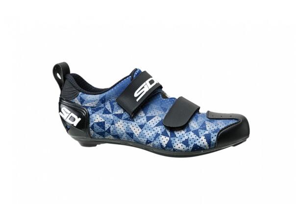 SIDI T-5 AIR Blå/Vit 43 Cykelsko Triathlon 