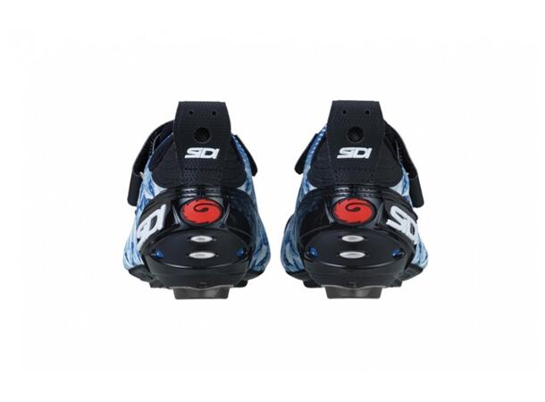 SIDI T-5 AIR Blå/Vit 43 Cykelsko Triathlon 
