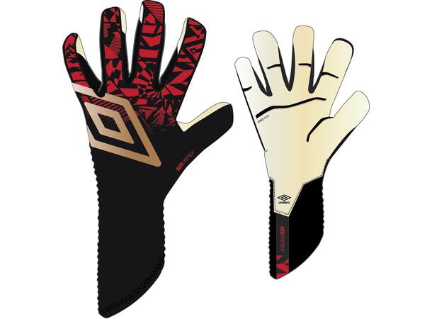 UMBRO Neo Premier Glove Svart/Guld 11 Målvaktshandske 