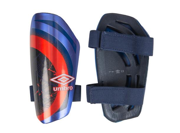 UMBRO Neo Pro Tecta II W/Strap Blå L Benskydd med kardborre 