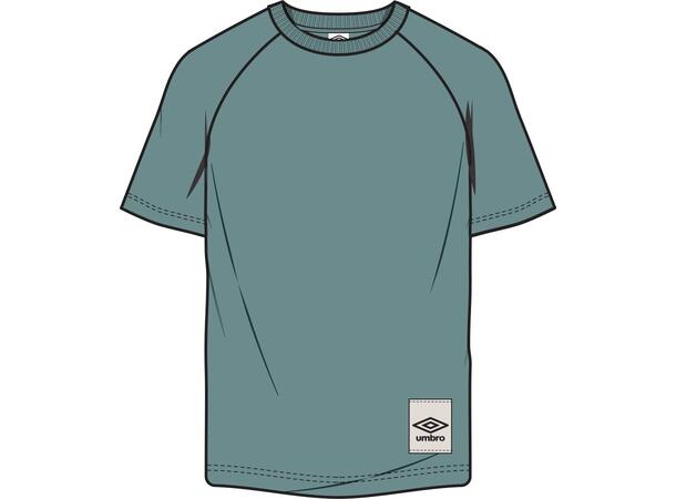 UMBRO RLXD Tee Blå L T-shirt med tryck 