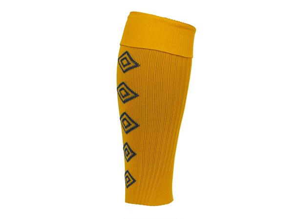 UMBRO UX Footless Gul/Blå L Fotbollstrumpa utan fot 