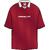 UMBRO Football Shirt Röd M T-shirt med krage 