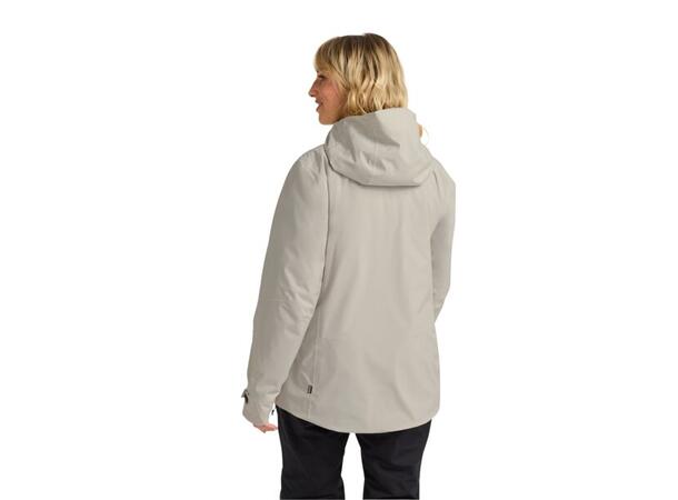 JW Flowline 3in1 Jkt W Beige M Jack Wolfskin skidjacka dam 