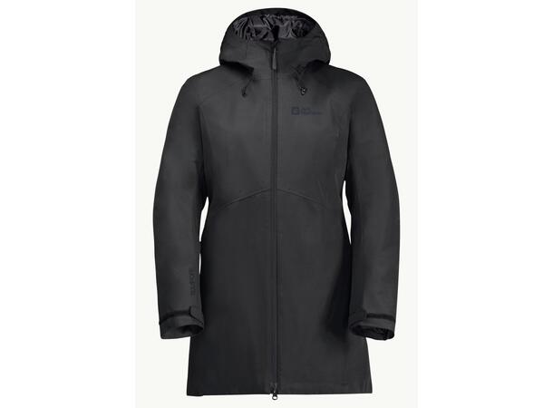 JW Heidelstein Ins Jkt W Svart M Jack Wolfskin hardshell-jacka dam 