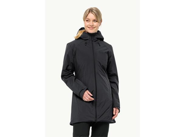 JW Heidelstein Ins Jkt W Svart M Jack Wolfskin hardshell-jacka dam 