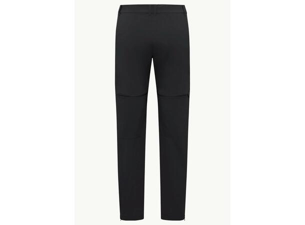 JW Hikeout Zip Away Pants W Svart 38R Jack Wolfskin vandringsbyxor dam 