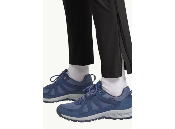 JW Hikeout Zip Away Pants W Svart 38R Jack Wolfskin vandringsbyxor dam 