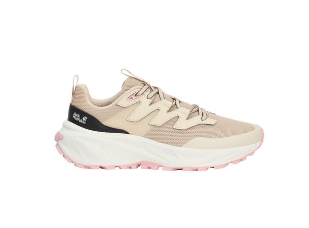 JW PS Trail Low W Beige 36 Jack Wolfskin hikingsko dam 