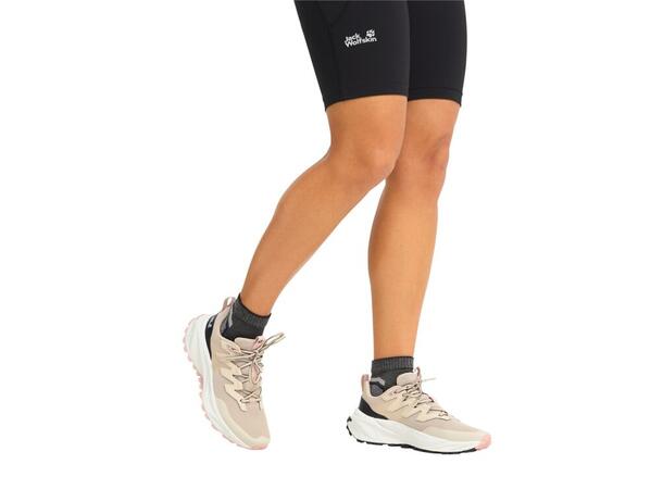 JW PS Trail Low W Beige 36 Jack Wolfskin hikingsko dam 