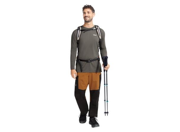 JW Ridge Hike Pants M Brun 50 Jack Wolfskin hiking-byxa herr 