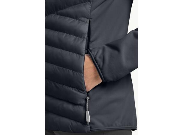 JW Routerburn Pro Hybrid W Grå L Jack Wolfskin jacka dam 
