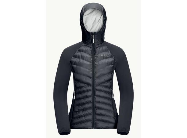 JW Routerburn Pro Hybrid W Grå L Jack Wolfskin jacka dam 