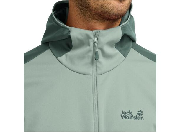JW Skyvail Jkt M Grön M Jack Wolfskin softshelljacka herr 