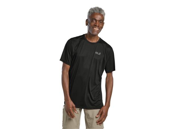 JW Tech T M Mörkgrå M Jack Wolfskin T-Shirt 
