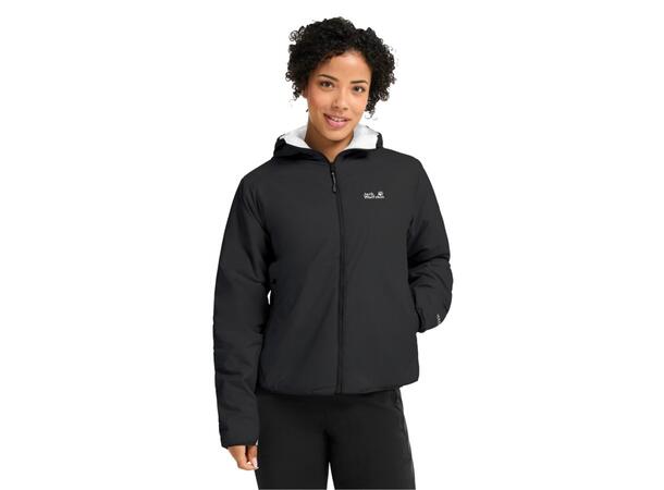 JW Trail Light Ins 2in1 Jkt W Svart L Jack Wolfskin jacka dam 