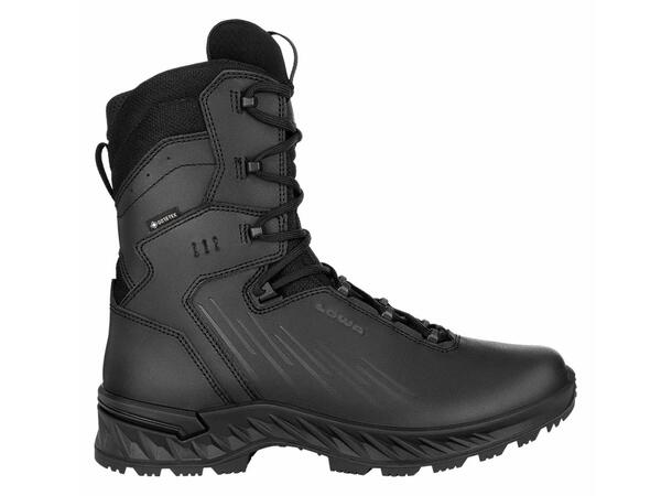 LOWA ZICON GTX HI WIDE Svart 8,5 Hög poliskänga med Gore-Tex 