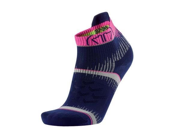 SIDAS RUN ULTRA Blå/Rosa 42-43 Löparstrumpor 