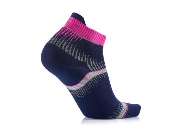 SIDAS RUN ULTRA Blå/Rosa 42-43 Löparstrumpor 